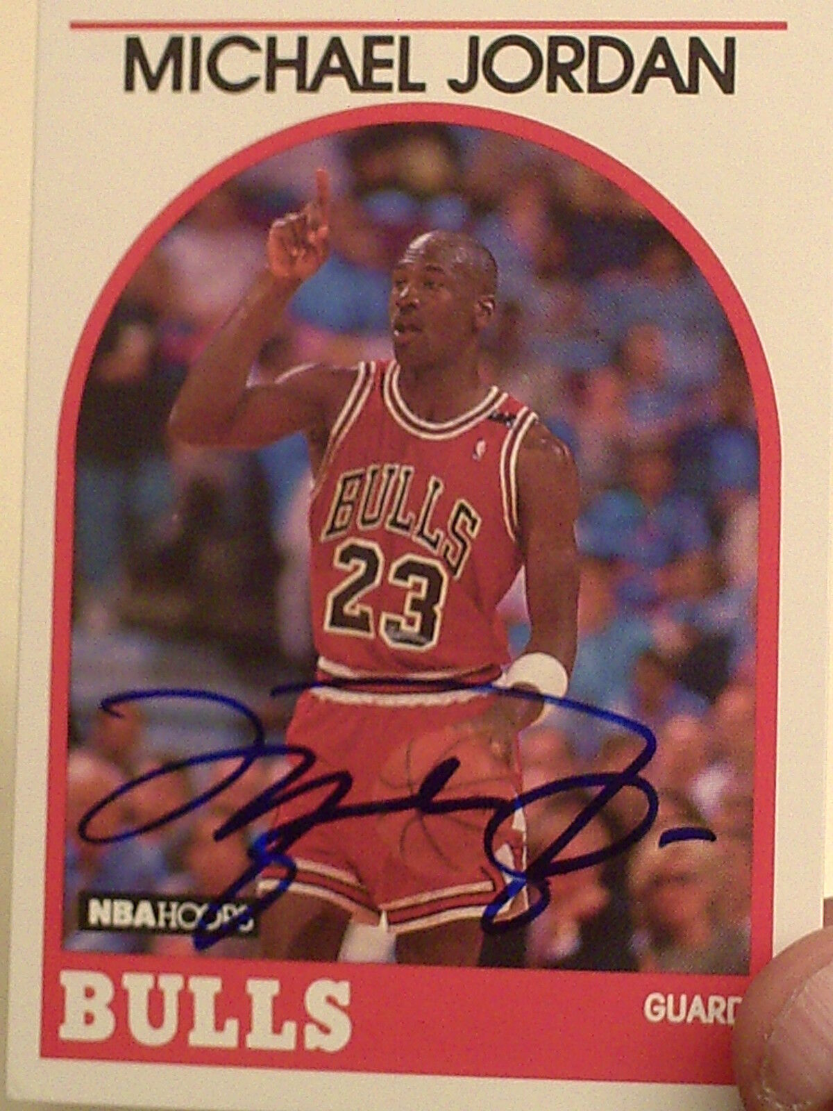 Michael Jordan Auto Card