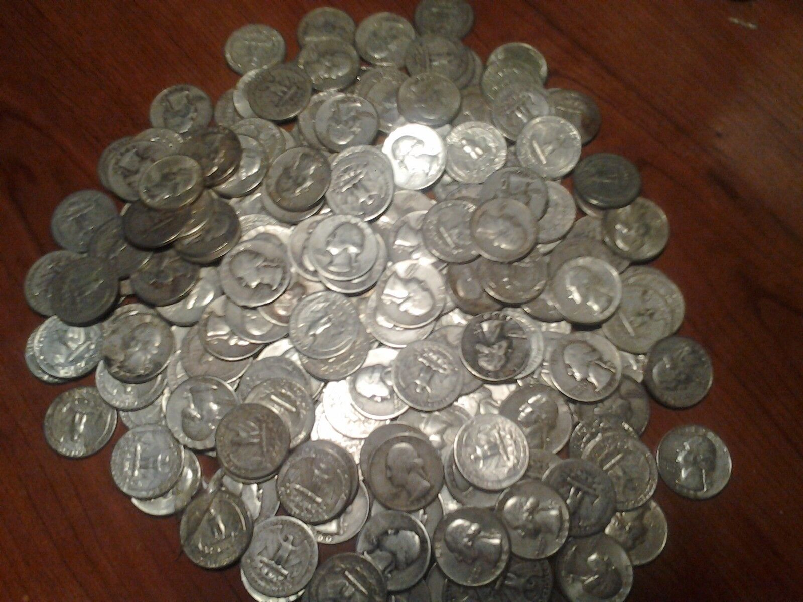 90% Lot US Junk Silver Coin 1 Pound LB 16 OZ. Pre-1965 Washington Quarters