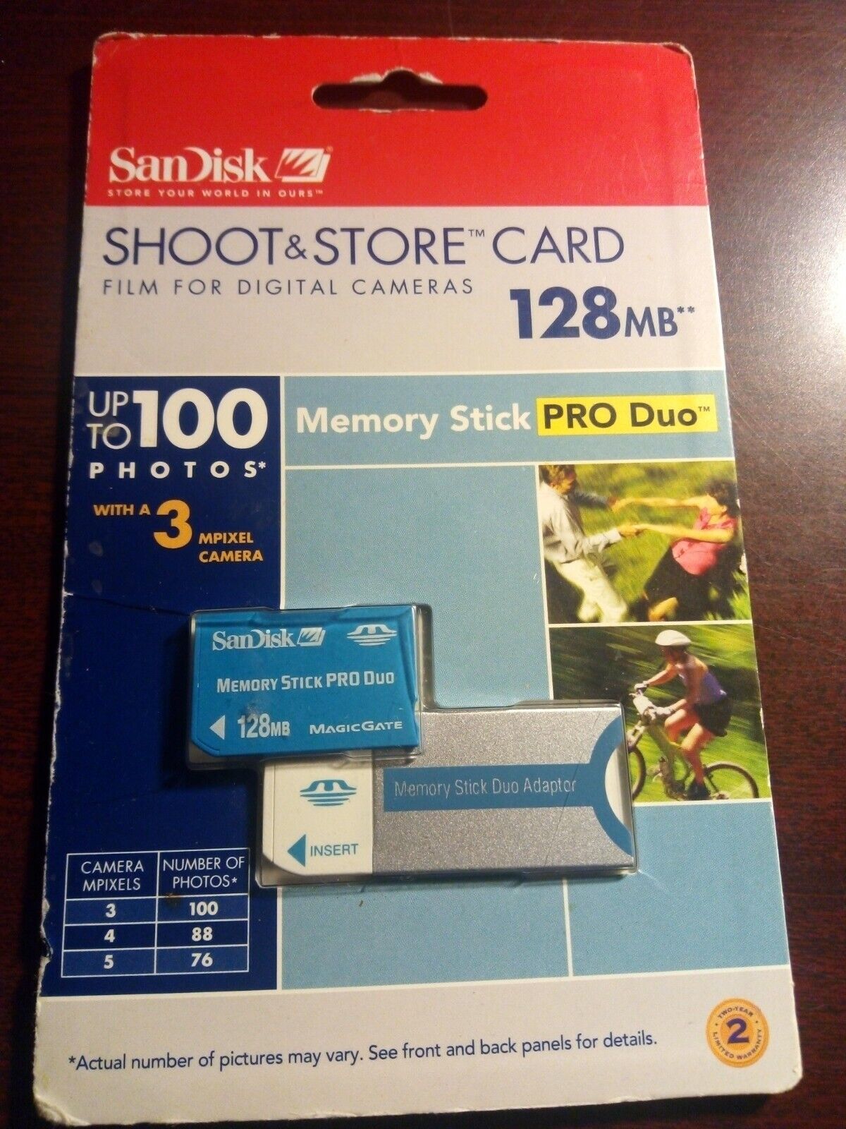 ScanDisk Shoot and Store: 128mb: 100 Pictures: Digital Camera & Camcorder