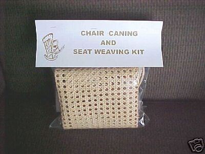 Chair cane caning  seat  weaving repair replacement kit 18 x 22