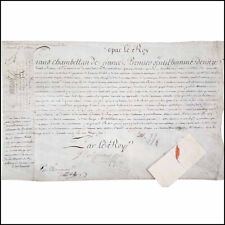 [Music & Dance of the French Court] Louis XV: Signed Court Musician Appointment picture