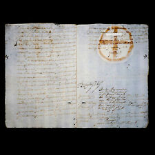 1693 King Charles II Spain Signed Document Royal Manuscript Autograph Royalty ES picture