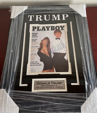 PRESIDENT DONALD TRUMP SIGNED PLAYBOY picture