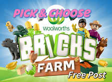 Woolworths Bricks Farm (Fruit Veg Animals Crates) - Pick & Choose Your Own Set picture