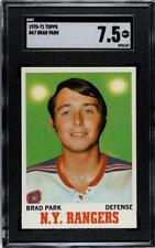 1970-71 TOPPS HOCKEY BRAD PARK ROOKIE CARD #67 SGC 7.5 NM+ picture