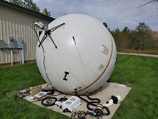 CUBIC GATR 2.4m Inflatable Ku & C Band Satellite Antenna VSAT Satcom Flyaway picture