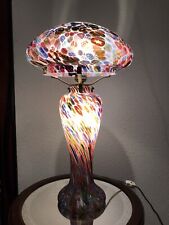 MURANO MILLEFIORI HAND BLOWN GLASS LAMP BY FRATELI ~XXL *BRATH TAKING GORGEOUS picture