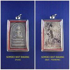 Antique Rare TOP AMULET of THAILAND (of ASIA) Buddha Statue Pendant ,200Yrs. #3 picture