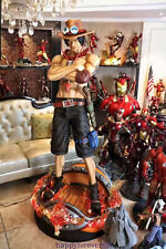 Big Size Studio One Piece 1/1 Life Size Portgas D Ace Resin Painted Model Statue picture
