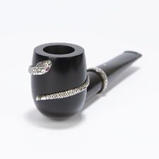 Dunhill Silver Snake 2002 Limited Edition Pipe, Dress - New / Unsmoked picture