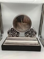 Georg Jensen Sterling Silver Large Mantel Clock No 339 by Johan Rohde picture