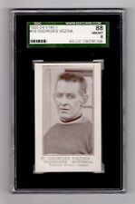 SGC 8 GEORGES VEZINA 1923 V145-1 Hockey Card THE HIGHEST EVER GRADED 1/1 picture