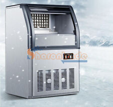 Commercial Stainless Steel Ice Maker Machine Restaurant Bar Icemaker 60kg/24hr picture