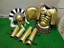 Medieval Armor Set – Muscle Jacket, Corinthian Helmet, Leg & Arm Guard & Shield picture