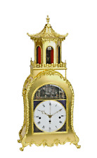 English George III Animated Musical Bell Striking Monk Gilt Bronze Bracket Clock picture