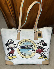 Disney Dooney and Bourke Disney Cruise Line DCL Port Hole Tote NWT Minnie Mickey picture