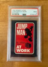 1982 Topps Nintendo Donkey Kong SUPER MARIO ROOKIE CARD JUMP MAN Jumpman PSA 9 picture