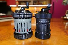 Curta Type I  and Type II Mechanical Calculators - Cases and Instruction Book picture