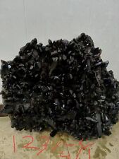 270.6LB Natural BIG Smoky Black Crystal Druse Vug Crystal Druse Specimen A1 picture