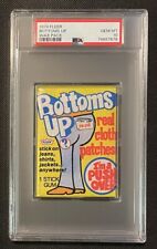 Vintage 1974 Fleer Bottoms Up Patches PSA 10 Graded Unopened Wax Pack RARE L45 picture