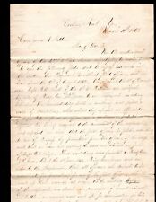 42nd Virginia Corbin's Neck 3/10/1863 Signed 25 Officers 2 Confederate Generals  picture