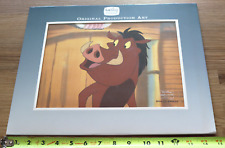 The Lion King's Timon And Pumbaa Disney Television TV Production Animation Cel picture