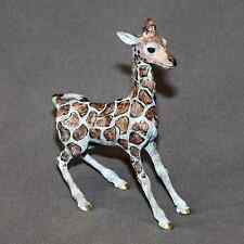 Detailed Giraffe Bronze Art Signed Figurine Sculpture Statue Signed and Numbered picture