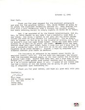 Philip K Dick - RARE Letter Signed - On Production of Blade Runner - PSA/DNA COA picture