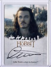 The Hobbit Battle of The Five Armies, Luke Evans Bard the Bowman Autograph Card picture