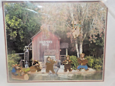 RARE Disney 2003 Splash Mountain -The Brers and Bears LE50 Framed SEALED Pin Set picture