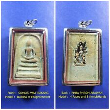 Antique Rare TOP AMULET of THAILAND (of ASIA) Buddha Statue Pendant ,200Yrs. #2 picture