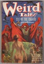 Weird Tales Oct 1936 St. John Cvr; R. E. Howard Conan Red Nails - Pulp picture