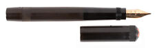 MONTBLANC ROUGE & NOIR nº 12 vintage Black Hard Rubber Safety fountain pen picture
