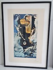 Salvador Dali ' The Tower' Tarot Cards Lithograph Signed w/ COA picture