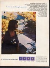 Vintage advertising print ad De Beers Discovering the World of Love Paul Sussman picture