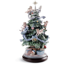 Lladro Great Christmas Tree Figurine 01008477 picture