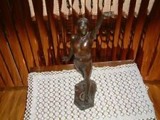 ART DECO AMERICAN BRONZE OF A NUDE MALE, BY THE  LISTED USA ARTIST KARL SKOOG. picture