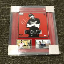 Nipsey Hussle Signed 19x23 Framed Photo PSA/DNA LOA Crenshaw picture