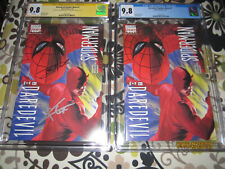 CGC 9.8 SS SIGNED SPIDER-MAN TOM HOLLAND AND DAREDEVIL CHARLIE COX RARE picture