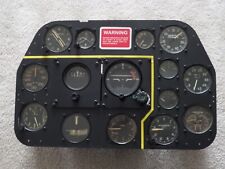 P-51D MUSTANG MAIN INSTRUMENT PANEL 15 0RIGINAL WWII ARMY AIR FORCE GAUGES EXC. picture