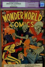Wonderworld  #7 CGC 9.0 (restored)-CLASSIC LOU FINE ARTWK- 1939 RARE FOX TITLE picture
