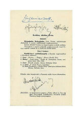 Bela Bartok Erno Dohnanyi Hungarian Composers Autograph Program (1929) +Others  picture
