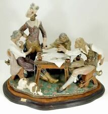 Breathtaking Huge Retired Lladro Ladro Playing Cards Group Figurine Gres 1327  picture