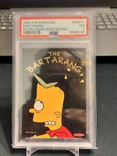 1996 Tempo The Simpsons Down Under Bartarang Redemption Card PSA 7  15 of 50 picture