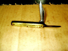 Vtg A. A. Spannuth & Sons Feed Myerstown PA Advertising 2 BLADE Pocket Knife picture
