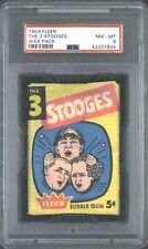 1959 The 3 Stooges Wax Pack PSA 8 picture