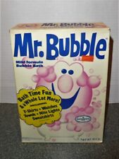 1970'S VINTAGE MR BUBBLE BOX NOS SEALED BOX AND CONTENTS picture