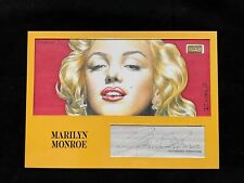 The Bar Cut Marilyn Monroe Signed Autograph Auto BECKETT BGS 14K Gold 1/1 picture
