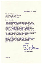 E. L. DOCTOROW - TYPED LETTER SIGNED 09/01/1976 picture