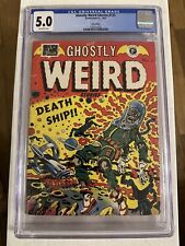 Ghostly Weird Stories #122 - CGC 5.0 UK Edition Pre-Code Classic Cover - picture